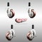 Service Caster 3 Inch 316SS Maroon Poly Swivel 1 Inch Expanding Stem Caster Brake SCC, 2PK SCC-SS316EX20S314-PPUB-MRN-2-TLB-2-1 - alternate 3